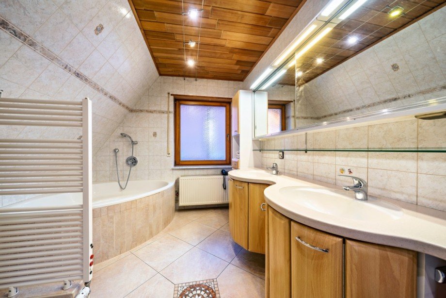 Badezimmer Maisonettewohnung Mannheim