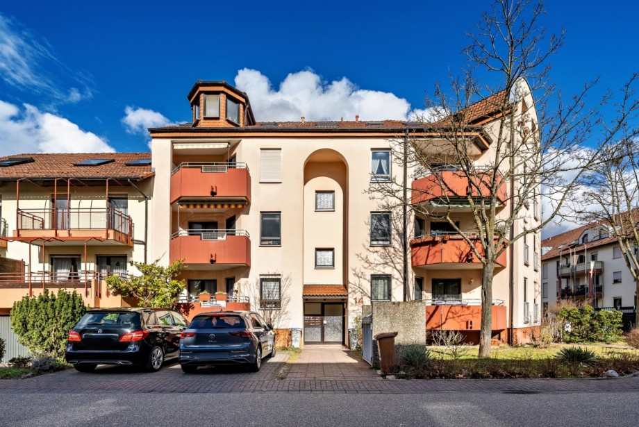 Au�enansicht Dachgeschosswohnung Mannheim