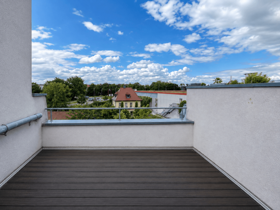 Balkon Maisonettewohnung Schwetzingen