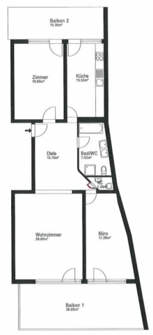 Grundriss Einziehen und Wohlf�hlen