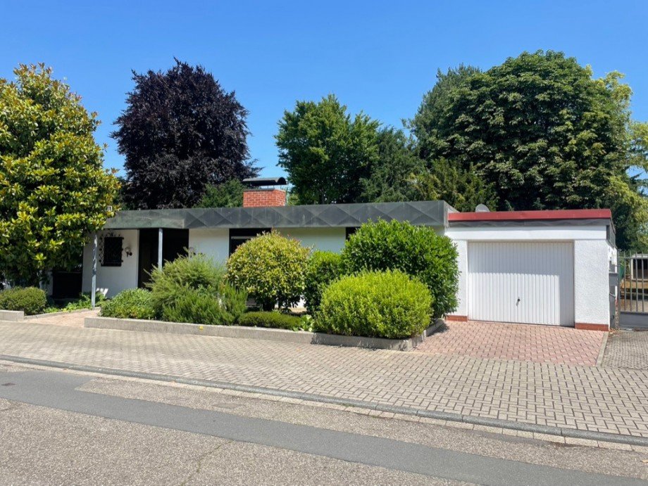 Ansicht Bungalow Schwetzingen