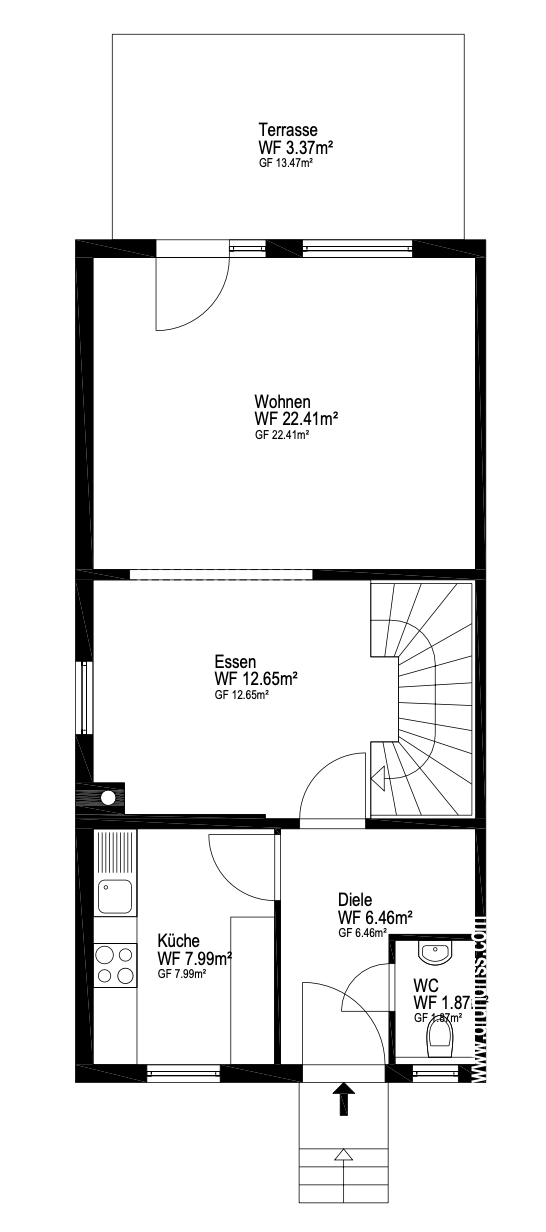 Erdgeschoss Doppelhaush�lfte Schwetzingen