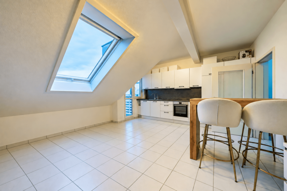 Wohnen/K�che Dachgeschosswohnung Mannheim