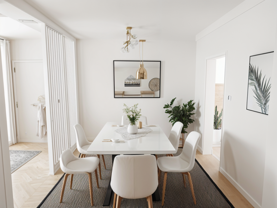 Essbereich Visualisierung Wohnung Bad Bergzabern