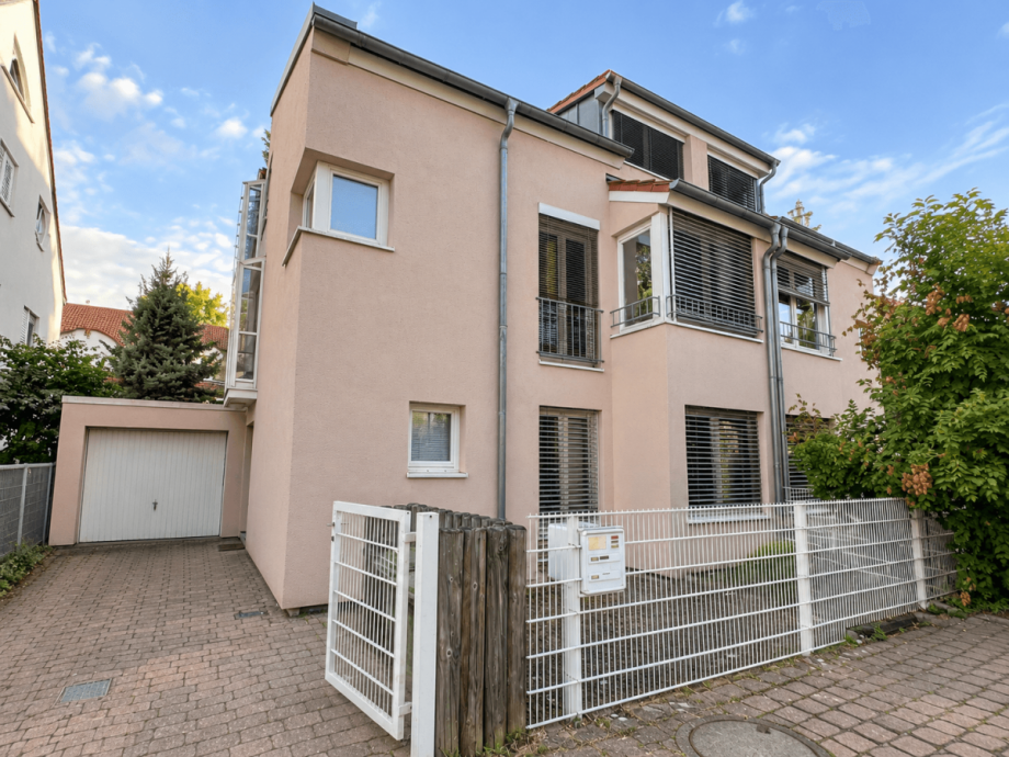 Au�enansicht Maisonettewohnung Schwetzingen
