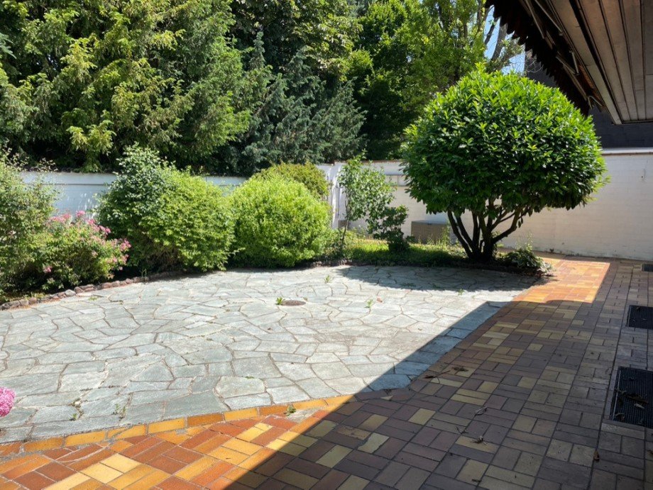 Terasse Bungalow Schwetzingen