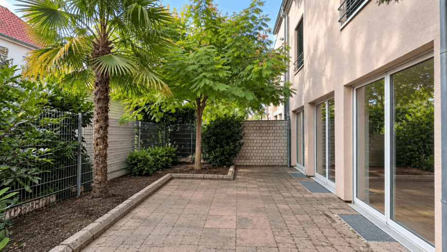 Garten Maisonettewohnung Schwetzingen