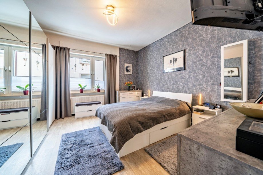 Schlafzimmer-EG Zweifamilienhaus Hockenheim