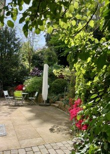 Garten-Terrasse Freistehendes Architekten-Einfamilienhaus - Ankommen, durchatmen, wohlf�hlen