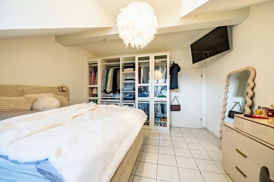 Schlafzimmer Dachgeschosswohnung Mannheim