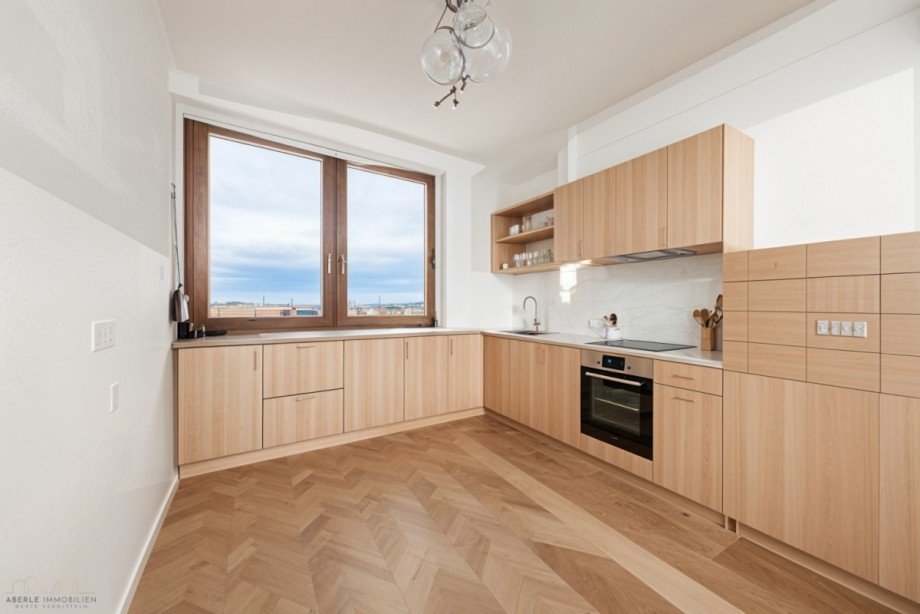 K�che Visualisierung Dachgeschosswohnung Plankstadt