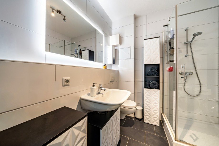 Badezimmer Dachgeschosswohnung Mannheim